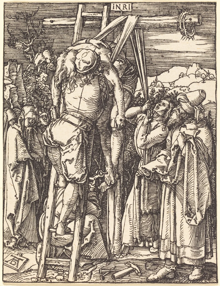 The Descent from the Cross by Albrecht Dürer, print, 1509-1510