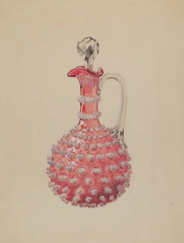 Vinegar Cruet by Dorothy Posten, index of american design, 1936