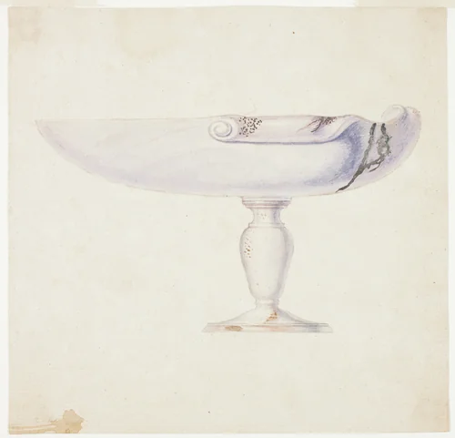 Purple Shell on a Stand by Giuseppe Grisoni, painting, 1719-1769