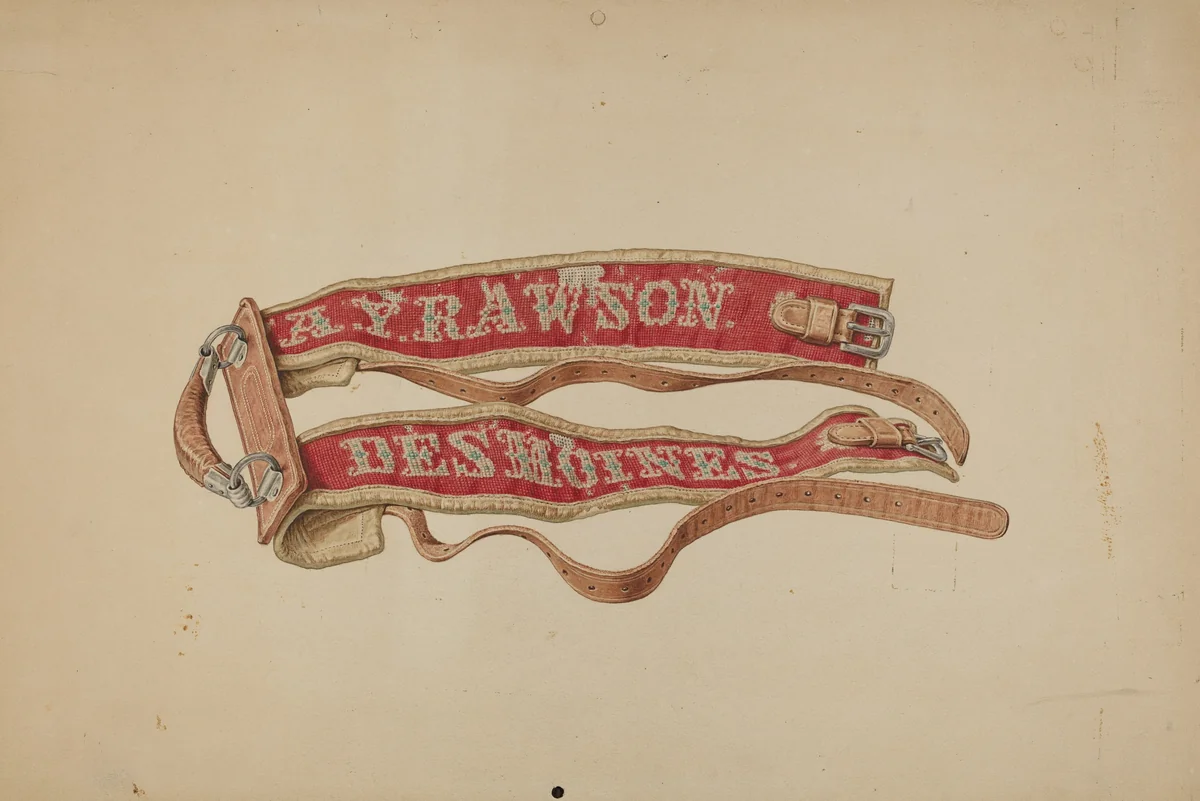 Bundle Carrier by Edward Bashaw, index of american design, 1941