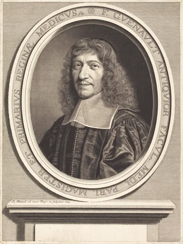 Francois Guenault by Robert Nanteuil, print, 1664