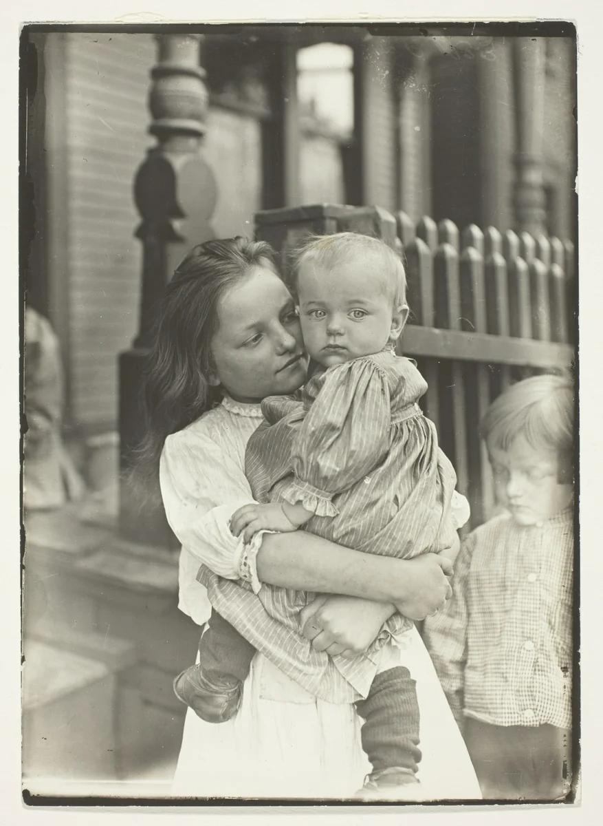 Little Mother, Pittsburgh by Lewis Wickes Hine, photograph, 1909
