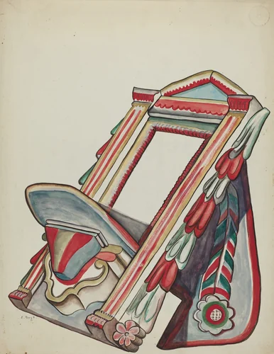Reading Stand by E. Boyd, index of american design, 1935-1942
