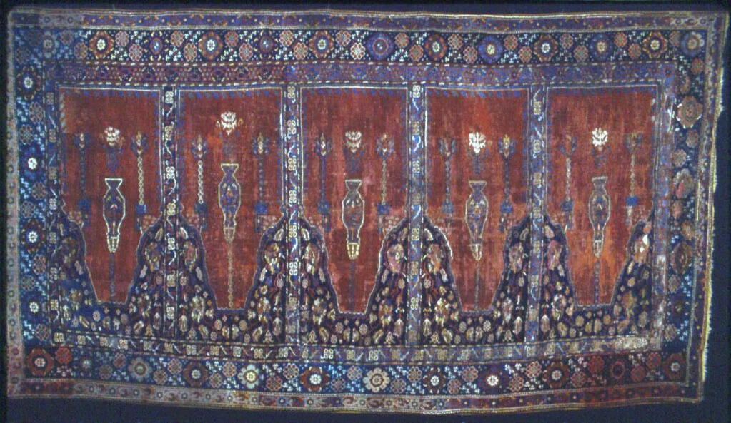 Carpet by Ushak, textile, 1775-1800