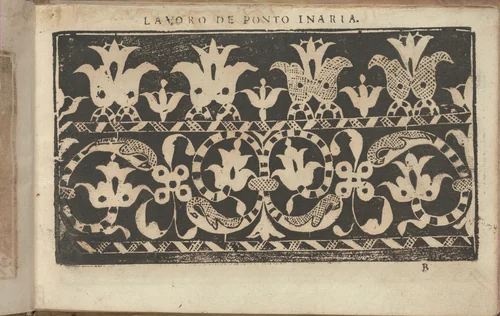 Studio delle virtuose Dame, page 5 (recto) by Isabella Catanea Parasole, book, 1597