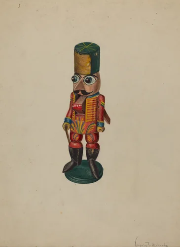 Nutcracker by Virginia Richards, index of american design, 1937