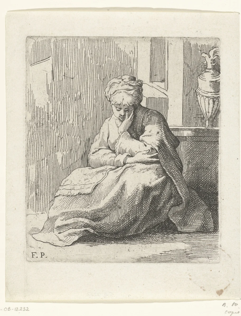 Melancholie by anonymous, print, 1524-1590