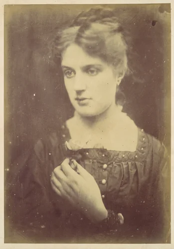 Marie Spartali by Julia Margaret Cameron, photograph, 1868