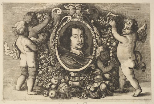 Paedopaegnion: Third Title Page (copy in reverse) by Wenceslaus Hollar, print, 1651-1700