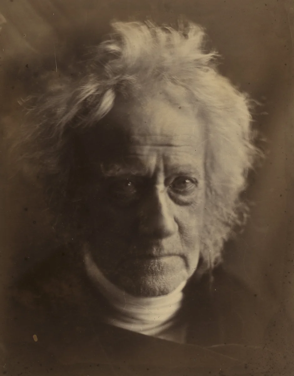 Sir John F. W. Herschel by Julia Margaret Cameron, photograph, 1867