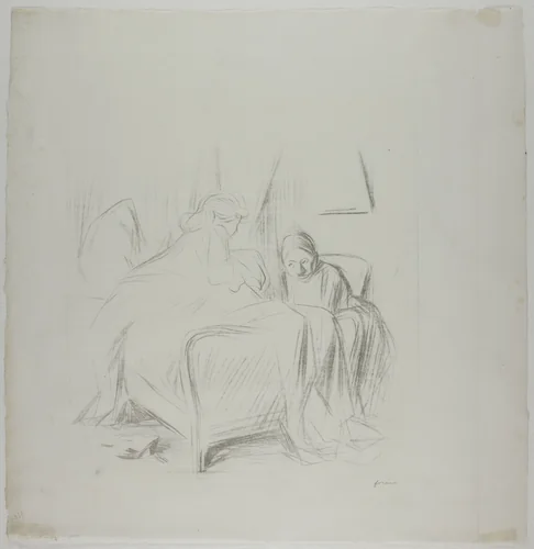 Instructions for the Day by Jean-Louis Forain, print, 1895-1905