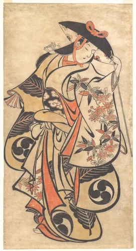 Kabuki Actor by Torii Kiyonobu I (鳥居 清信), print, 1698-1718