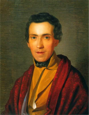 Portrait of Adrian Ludwig Richter