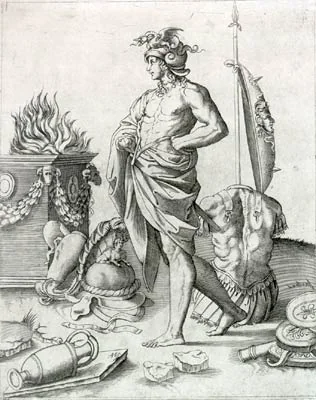 Portrait of Agostino Veneziano