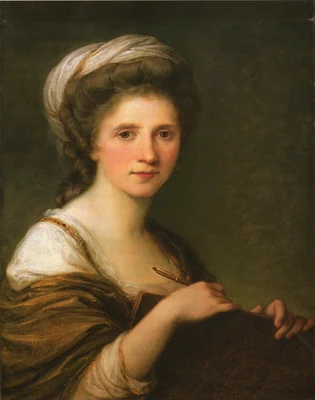 Portrait of Angelica Kauffmann