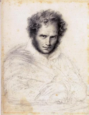 Portrait of Anne-Louis Girodet de Roussy-Trioson