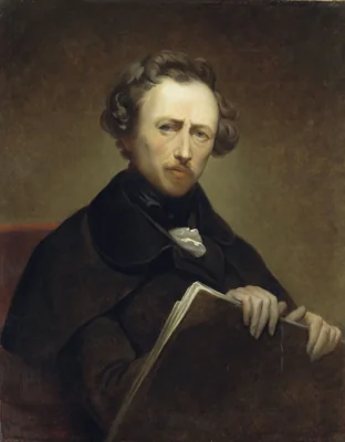 Portrait of Ary Scheffer