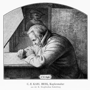 Portrait of Carl Ernst Christoph Hess