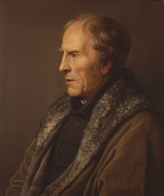 Portrait of Caspar David Friedrich, German artist (1774-1840)