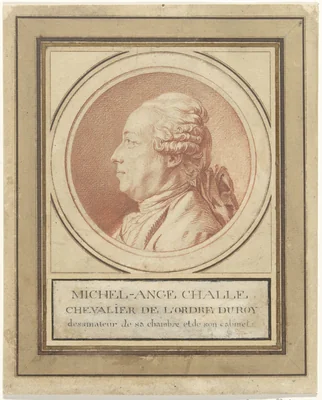 Portrait of Charles Michel-Ange Challe