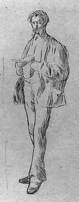 Portrait of Charles Samuel Keene