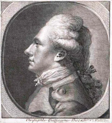 Portrait of Christoph Wilhelm Bock