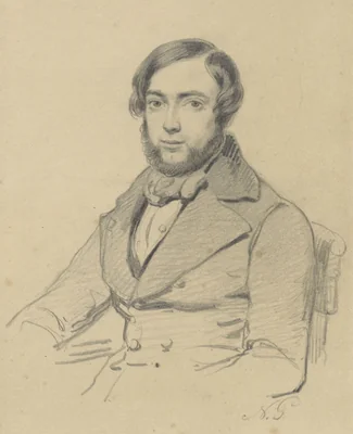 Portrait of Coenraad Hamburger