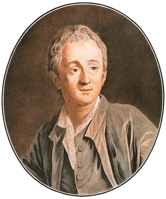 Portrait of Denis Diderot