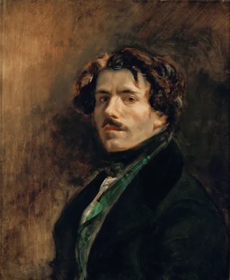 Portrait of Eugène Delacroix (1798-1863)
