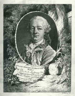 Portrait of Franz Edmund Weirotter