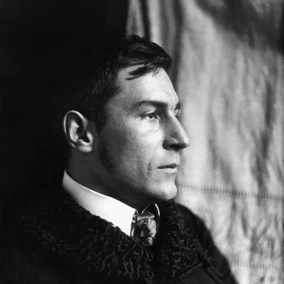 Portrait of Franz Marc, German artist (1880-1916)