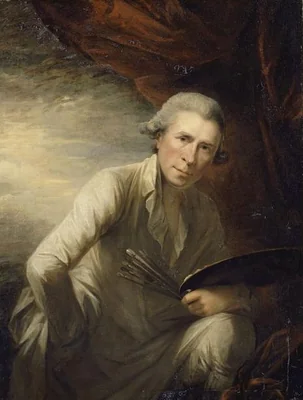 Portrait of George Romney