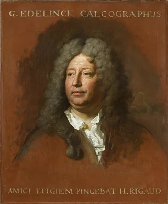 Portrait of Gérard Edelinck