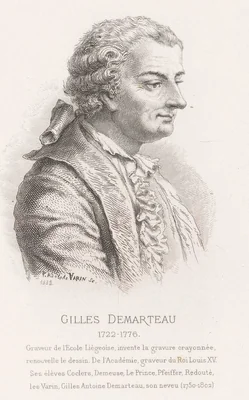 Portrait of Gilles Demarteau the Elder