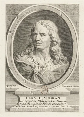 Portrait of Girard Audran