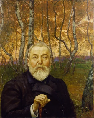 Portrait of Hans Thoma