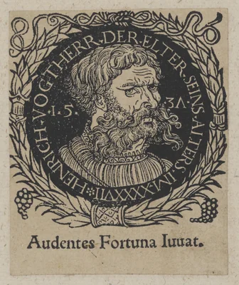 Portrait of Heinrich Vogtherr