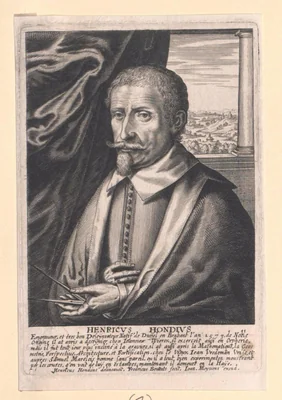 Portrait of Hendrick Hondius