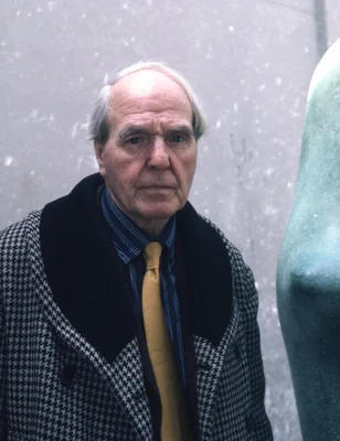 Portrait of Henry Moore
