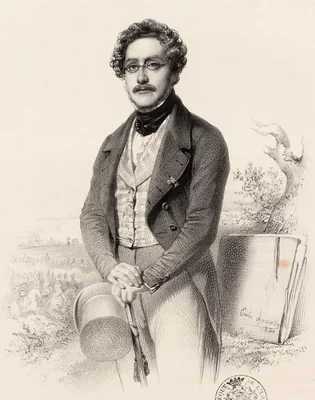 Portrait of Hippolyte Bellangé