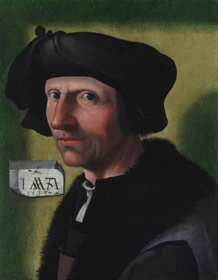 Portrait of Jacob Cornelisz van Oostsanen