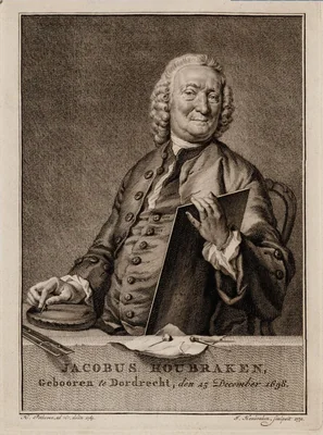 Portrait of Jacobus Houbraken