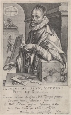 Portrait of Jacques de Gheyn II