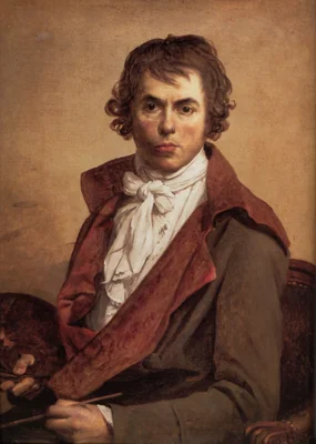 Portrait of Jacques-Louis David, French artist (1748-1825)