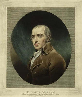 Portrait of James Gillray