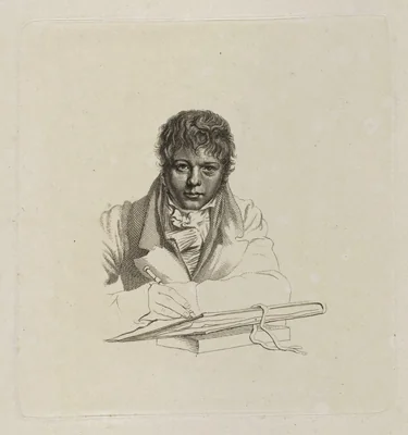 Portrait of Joannes Pieter Visser Bender