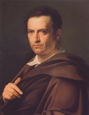 Portrait of Johann Christian Reinhart