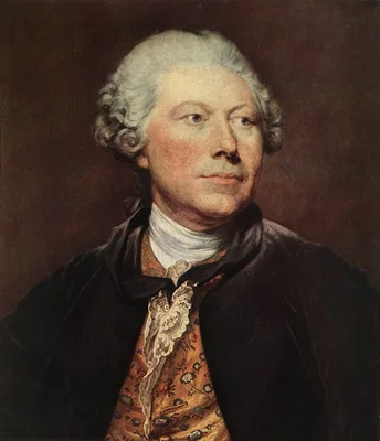 Portrait of Johann Georg Wille