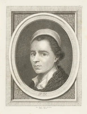 Portrait of Johann Gottlieb Prestel