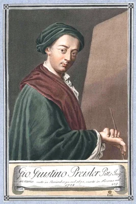 Portrait of Johann Justin Preissler